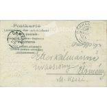 1902 - Greeting card. With Embossed and glided greeting card. (2791435)