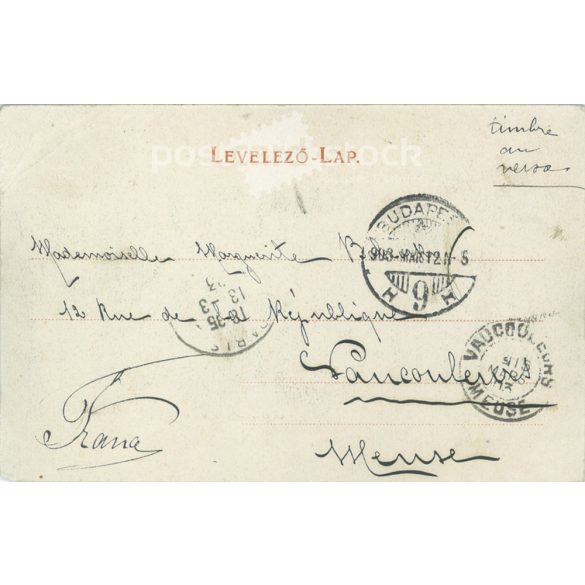 1903 - Budapest. Klotild Palaces. Photo sheet, postcard. (2791443)