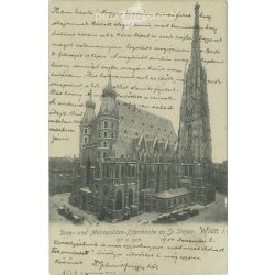   1904 - St Stephen’s Cathedral, Vienna. Photo sheet, postcard. (2791456)