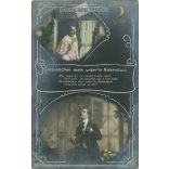 1913 - Romantic postcard. Colored photo sheet. (2791457)