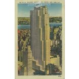 1947 - Rockefeller Center. New York City. Colored photo sheet, postcard. (2791459)