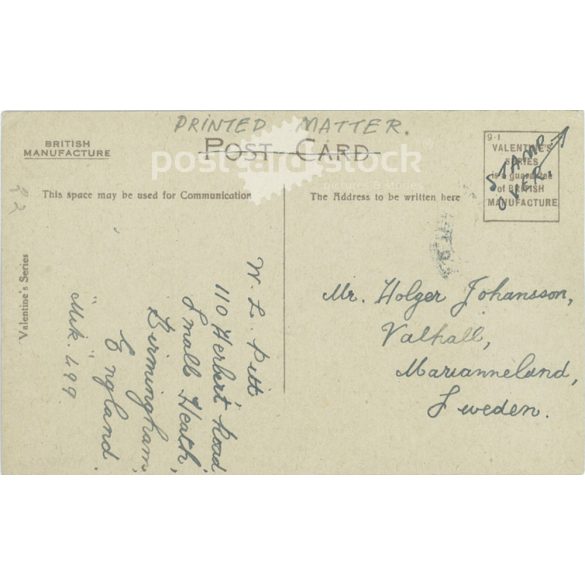 1923 - Snow Hill Railway Station, Birmingham. Colored photo sheet, postcard. (2791461)