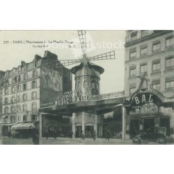   1920 - A Moulin Rouge, Paris. Photo sheet, postcard. (2791467)