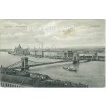 1904 - Chain Bridge. Budapest. Photo sheet, postcard. (2791469)