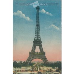   1913 - Eiffel Tower. Paris. Colored photo sheet, postcard. (2791470)