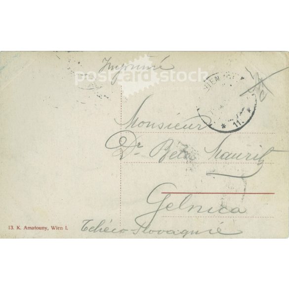 1929 - Stephansplatz. Vienna. Photo sheet, postcard. (2791472)