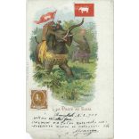 1901 - The post office in Siam. Postcard. (2791474)