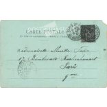 1901 - The post office in Siam. Postcard. (2791474)