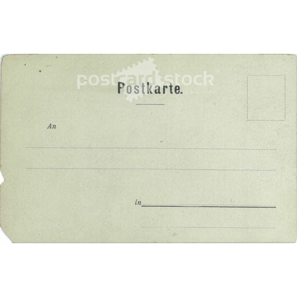 1903 - Artistic representation of a cavalry soldier. Merté O., marked graphics. Postcard. (2791475)