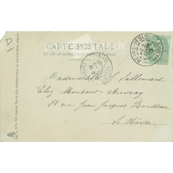 1903 - The Humbert family, the great ones, the millions exist anyway! Postcard. (2791477)