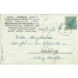 1900 - Romantic postcard. Colored photo sheet, postcard. (2791485)