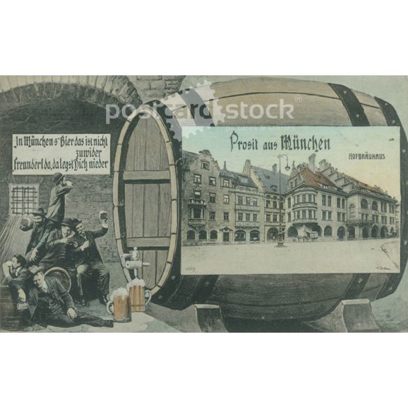 1909 - Greetings from Munich. Greeting card. (2791486)