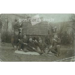   1904 - Hungarian Armed Forces. Obsitos photo. (1897-1904).  Photo sheet, postcard. (2791489)