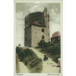1930 - Visegrád. Solomon’s Tower. Colored photo sheet, postcard. (2791494)