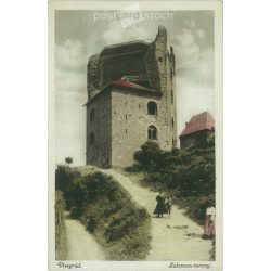   1930 - Visegrád. Solomon’s Tower. Colored photo sheet, postcard. (2791494)