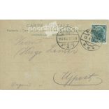 1904 - Romantic, cheerful postcard. With unique graphics. (2791495)