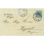 1904 - Humorous, spicy postcard. With unique graphics. (2791498)