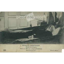   1911 - Monsieur Berteaux Minister of War. Photo sheet, postcard. (2791503)