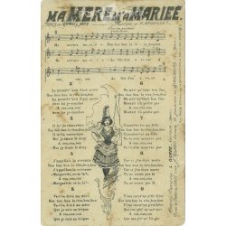   1918 - “My Mother Married Me” from the Card Songs series. Postcard. (2791504)