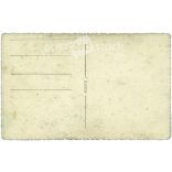 A miner with his wife, circa 1945. Colored photo sheet, postcard. (2791508)