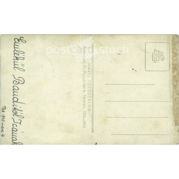 1940 - With love from Bandi. Colored photo sheet. (2791509)