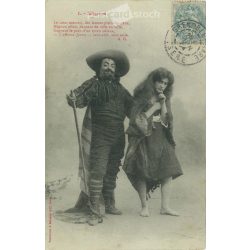   1904 – French „photo novel” series. Several artists’ creation. The most prolific among them was Armand Gaboriaud (A.G.) alias Marcel Houjan (M.H.). Each card is numbered. Photo sheet, postcard. (2791512)