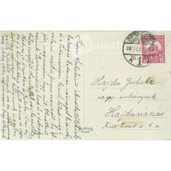 1930 - Debrecen. Academy of Economics. Photo sheet, postcard. (2791518)