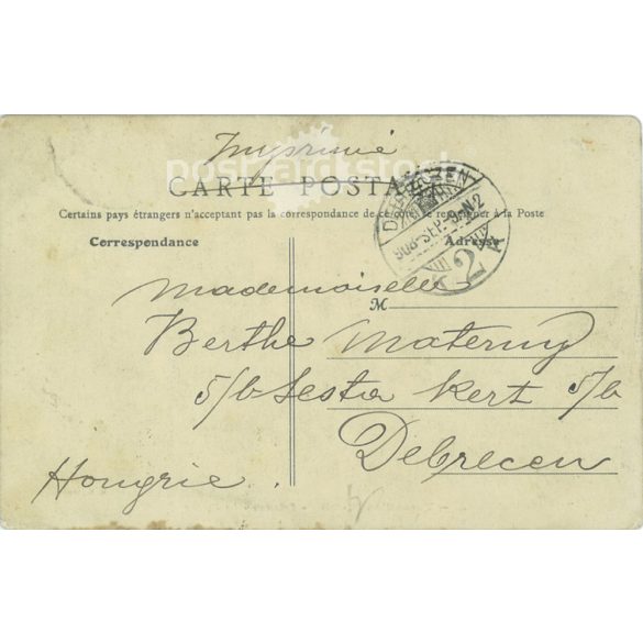 1908 - Versailles (SW) - Trianon. Colored photo sheet, postcard. (2791524)