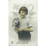 1931 - Happy New Year! Colored photo sheet, postcard. (2791528)