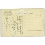 1921 - Portrait of picturesque young woman. Black and white photo sheet. Postcard. (2791533)