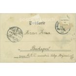 1901 - Nuremberg. Marketplace with new artistic fountain. Postcard. (2791536)