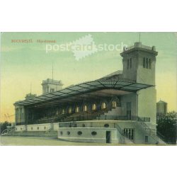   1909 - Bucharest. The racetrack. Colored photo sheet, postcard. (2791539)