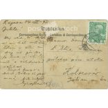 1911 - Ragusa. Traditional folk costumes around Dubrovnik. Colored photo sheet, postcard. (2791544)