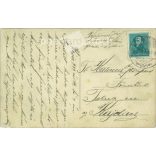 1933 - Hévíz Bath. Group photo in the water of the spa guests. Photo sheet, postcard. (2791547)