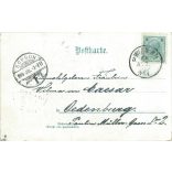 1900 - Romantic postcard. With unique illustration. (2791553)