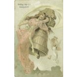 1908 - Happy Easter! Unique graphics. Postcard. (2791561)