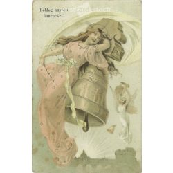 1908 - Happy Easter! Unique graphics. Postcard. (2791561)