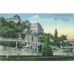   1912 - Budapest. Castle promenade. Colored photo sheet, postcard. (2791569)