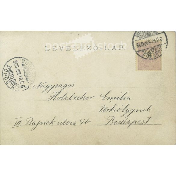 1900 - Romantic postcard. Black and white photo sheet. (2791571)