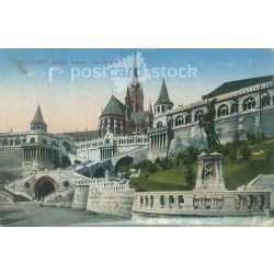   1915 - Budapest. Fisherman’s bastion. Colored photo sheet, postcard. (2791572)