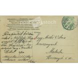 1906 - Romantic postcard. Black and white photo sheet. (2791582)