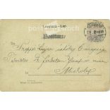 1899 - Romantic postcard. Black and white photo sheet. (2791588)