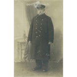 1923 - Presumably a photograph of a German ship captain. Black and white photo sheet, postcard. (2791591)
