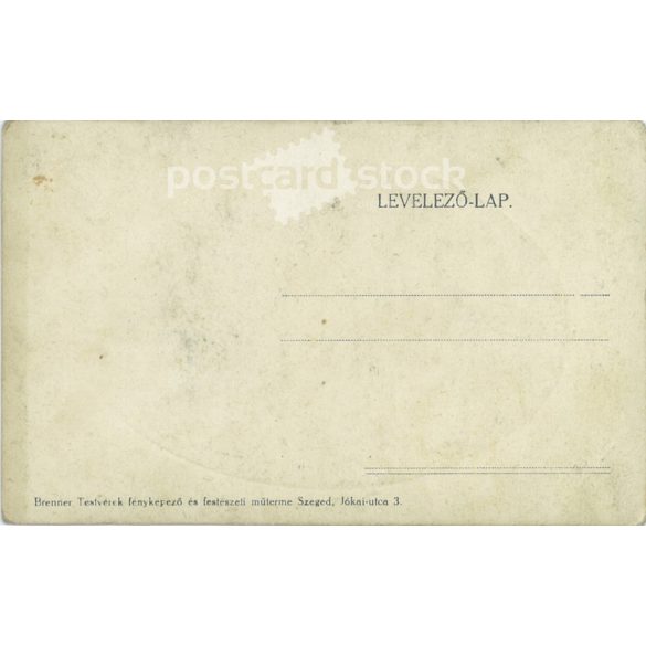 Romantic postcard. Portrait of young woman. Colored photo sheet. (2791595)