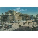 1916 - Vienna, Vienna I. Karnthnerstrasse, K.k. Hofoper / opera house. Colored photo sheet, postcard. (2791596)