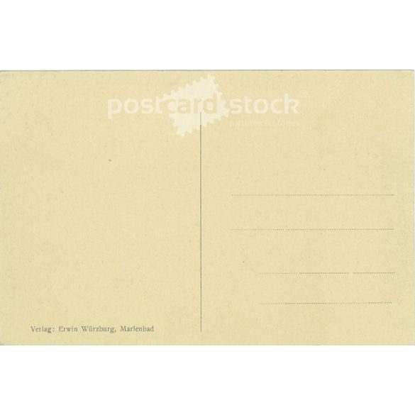 Marienbad, Mariánské Lázně Czech Republic. Black and white photo sheet. (2791597)