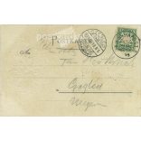 1899 - Nuremberg. Embossed, gilded, lithographed postcard. (2791603)