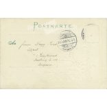 1900 - Landshut. Embossed, gilded, lithographed postcard. (2791604)