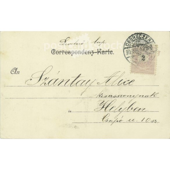 1899 - London. Lithographed postcard. (2791605)