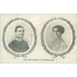 1916 – Charles IV and Zita.  Postcard. (2791608)
